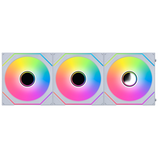 LIAN LI UNI FAN SL-INF Wireless 120 리버스 화이트 3팩, 1개, SL-INF Wireless 120 리버스 3팩