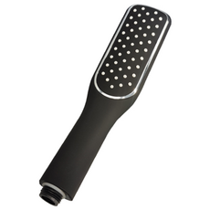 DOOJIN 方型薄款手持式蓮蓬頭, 黑色, 1支
