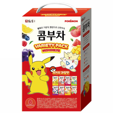 담터 포켓몬 콤부차 버라이어티팩, 2개, 80개입, 5g