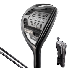 마제스티 컨퀘스트 파워슬릿 남성 고반발 하이브리드 유틸리티 비거리 골프채, R, 21도