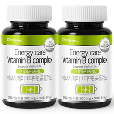 ROnIEWELL 維他命B群補充錠, 2罐, 90錠