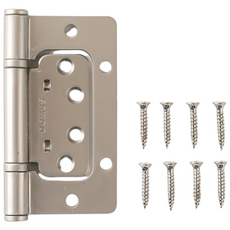 도무스 이지경첩 1조 3개입 니켈 방문 화장실문 사무실문 목문, 1세트