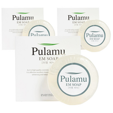 Ever Miracle EM 透明優質發酵皂, 102g, 3個