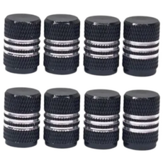 레어템 다용도 올가드 타이어캡, 블랙, 8개