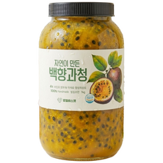 로컬바스켓 자연이 만든 직접 재배한 수제 백향과청, 1개, 1개입, 1kg