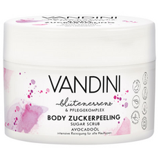 VANDINI 純素身體糖磨砂花香, 220克, 1個