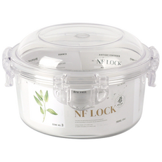 NF LOCK 엔에프락 돔형 트라이탄 밀폐용기 돔형3호 780ml, 1개