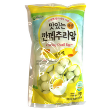 깐메추리알 1kg 깐삶은메추리알 삶아서깐메추리알, 1개