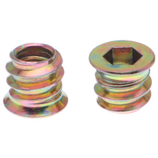 번데기너트 M6 x 10mm 10개 목공용 너트 가구 목재, 1세트