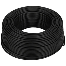 실리콘 케이블 전선 1m 검정 12AWG