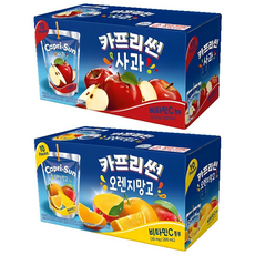 카프리썬 오렌지망고 200ml 10개+사과 10개, 20개, 4L
