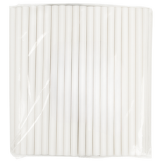 [벌크]에코윌 국내제조 환경부 친환경PLA빨대 주스 커피 7mm 25cm, 1개, 200개입