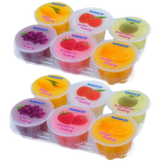 FRUIT PUDDING JELLY 나나코 과일 푸딩 thach trai cay, 1개, 648g