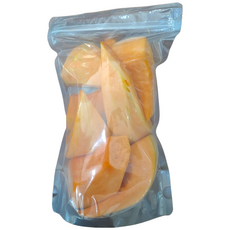 [그린키농원] [손질완료] 껍질 깎은 국내산 늙은호박 1kg / 간편 요리 호박죽용, 1개