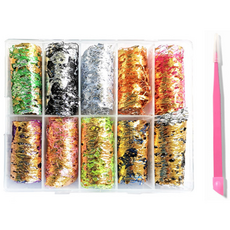 Funny Nail 網紗箔美甲套組, 1個, KN- A4003