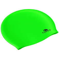 터보스윔 실리콘 수영 수모 97002, 1개, Fluor Green
