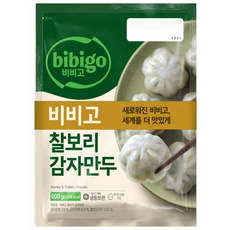 (냉동)비비고 찰보리감자만두600gx4개, 600g, 8개
