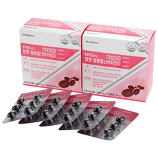 유한메디카 맘엔 철분 엽산 비타민D 500mg, 2개, 60정