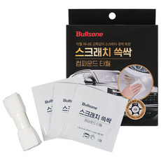 불스원 스크래치 쓱싹 컴파운드 광택 타월 3p, 1개, 3g