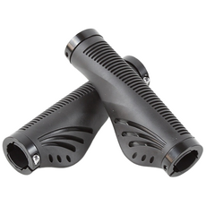 라플렌느 그립감좋은 통풍 자전거그립, 블랙, 1개