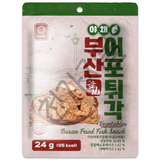 한진 부산어포튀각 야채맛, 1개, 24g