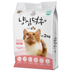 냥심덕후 고단백 고양이 사료 2kg, 1개, 닭