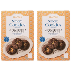 피코크 스모어쿠키믹스 380g, 2개