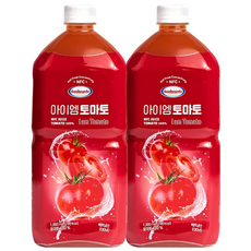 보넬드 아이엠 토마토주스 100% NFC 착즙주스, 2개, 1L