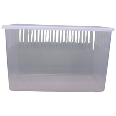 적재형케이지 특대 크레스티드게코 사육장 크레사육장 파충류 사육장, 1개, 투명