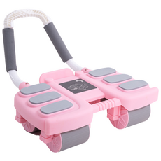 Citysports시티스포츠 무소음 AB 슬라이드 복근운동기구, 핑크, JFL-1