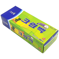 크린랩 뽑아쓰는 크린백 25cm x 35cm, 중(M), 100개입, 1개