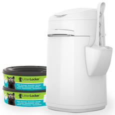 리터락커 플러스 본품과 리필 에어씰 봉투 2개, 화이트, 1세트