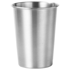 사구마트 스텐304 스텐컵 대용량 500ml, 실버, 1개