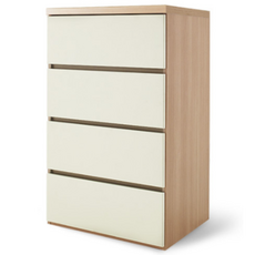 소소숲 밀리 속깊은 4단 서랍장 600, 아이보리, 4개