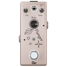 ISET 기타 이팩터 디스토션 오버드라이브 딜레이 코러스, 1개, PD-5