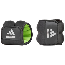 아디다스 에센셜 손목발목 중량밴드 모래주머니 1.5kg 세트, 블랙