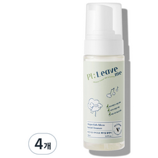 PlLeaveMe Vegan孩童超細緻潔面慕斯 Low-allergen, 4瓶, 150ml