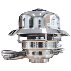 고온용 가스 배출기 펠릿 화목난로 벽난로 정화조 연기 배출기 흡출기 HE-107, 1개