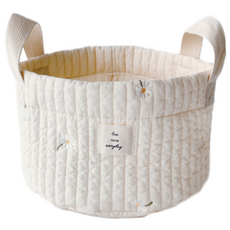 Malolotte Dottodot 絎縫刺繡嬰兒籃, 搖曳雛菊