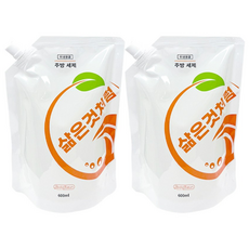 보다조은 삶은것처럼 시즌3 살균세정 주방세제 과일 채소세척 젖병세정제 리필*2개, 2개, 600ml