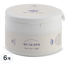 세소비 스테인레스 연마제거 탄냄비 찌든때 묵은때 물때 기름때 세척제, 6개, 350g