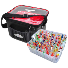 하야로비 출조형 60구 에기가방 에기 케이스 박스 에기 보관함