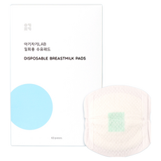 아기자기랩 일회용 수유패드, 60개입, 1개