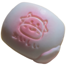 쇼피고 소 우유 롤빵 스퀴시, 1개, 55g, 핑크