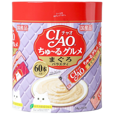 챠오츄르 이나바 츄루 고양이 간식, 참치, 840g, 1개