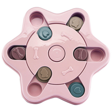 Needs the Pet 寵物狗嗅覺藏食玩具板, 1個, 粉色的