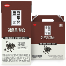 Hanmi Healthcare Whole Soy Milk高鈣黑豆漿, 190ml, 16入