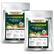 농사친구 작살나 충 토양 살충 살균 입제 고추 배추 파리응애균뚝, 1kg, 2개