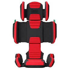 하이폴드 트랜스포밍 주니어 카시트 일체형, 레드