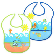 Lion Bear 嬰兒圍兜 S號 2入, 混色, EB2507